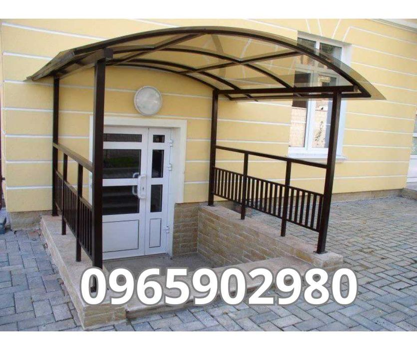 Продаём и заменяем поликарбонат на козырьках НЕ ДОРОГО