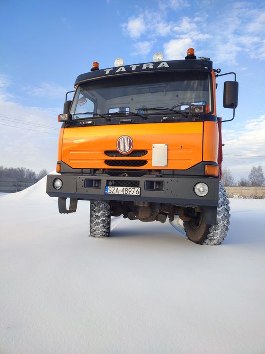 TATRA 2007r. 95000km 4X4 wywrotka kiper SPECJALNY OFF ROAD WYPRAWOWY