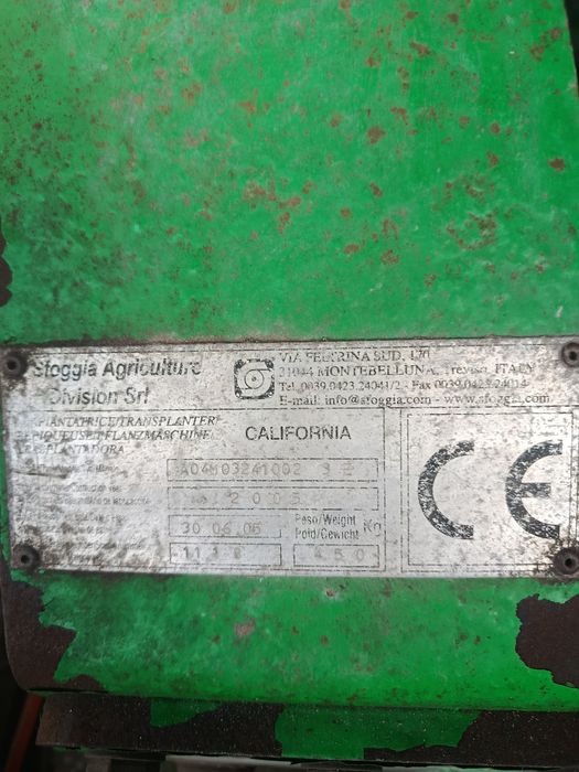 TransPlantador Agrícola Sfoggia