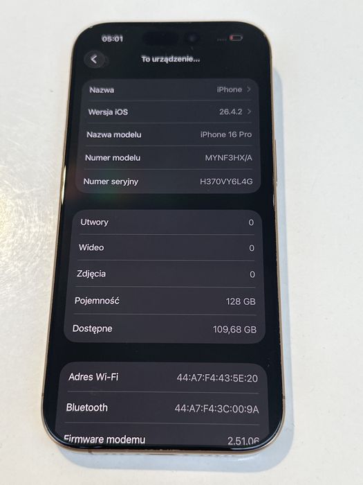 Iphone 16 Pro 128GB