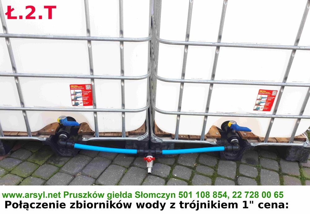 Mauzer 1000 l Zbiornik 1000 l Pojemnik IBC Paletopojemnik