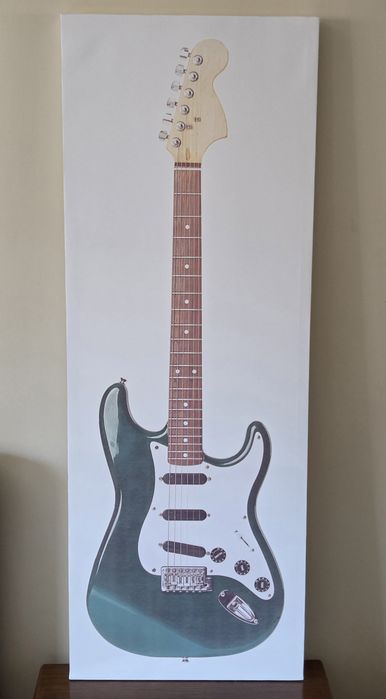 Quadro em tela - Guitarra
