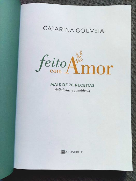 Livro " Feito Com Amor"