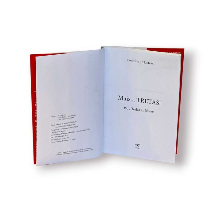 Livro “Mais… TRETAS!” – Joaquim de Lisboa (Autografado) – 1ª Edição 2012