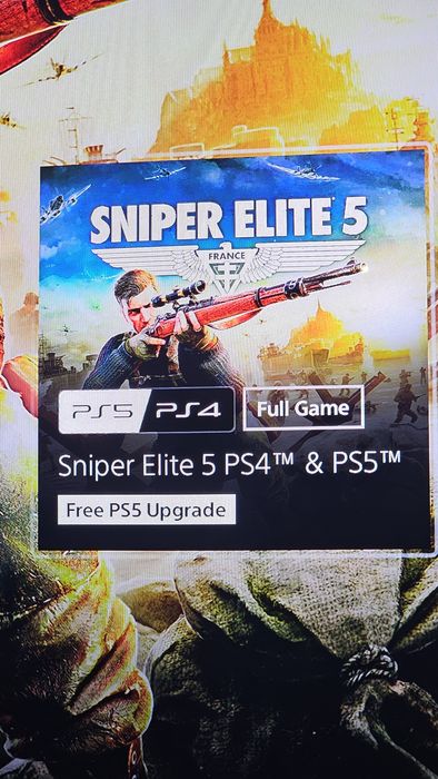Sniper Elite 5 France França PS4 PS5 PlayStation 4 5