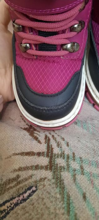 Зимові чобітки для дівчинки,  23 розмір,  14 см