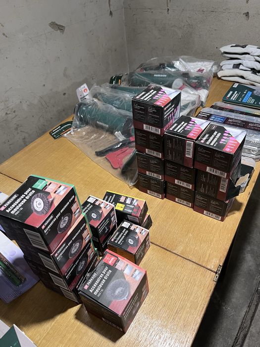 Zestaw narzędzi i akcesoriów Parkside -60%