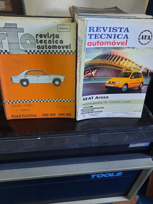 Revistas técnica automóvel e outros