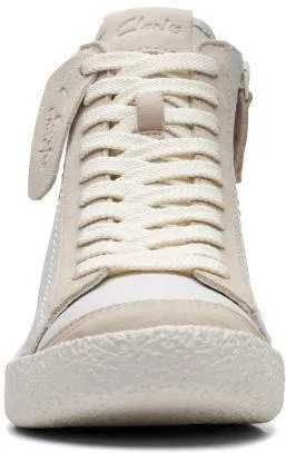 Buty Clarks Craft Cup Rise kolor off white combi leather rozmiar 37