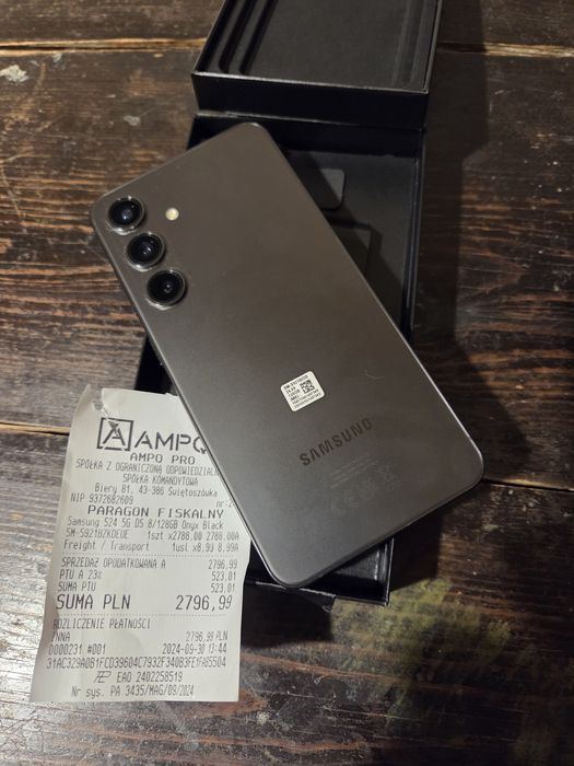 Samsung S24, Jeszcze tydzień na gwarancji