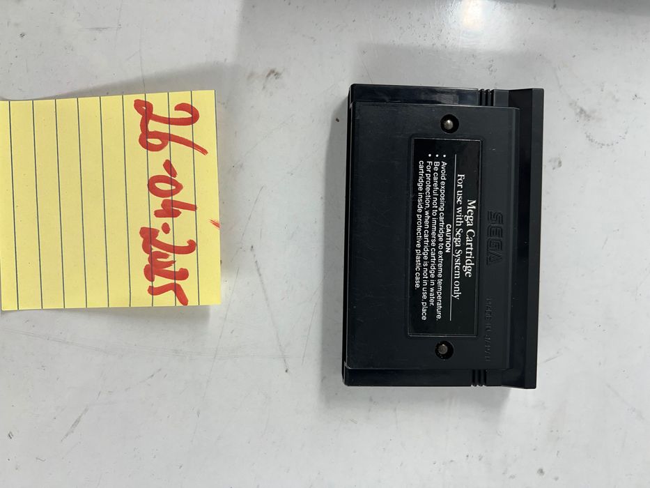 Masters of combat sega master system