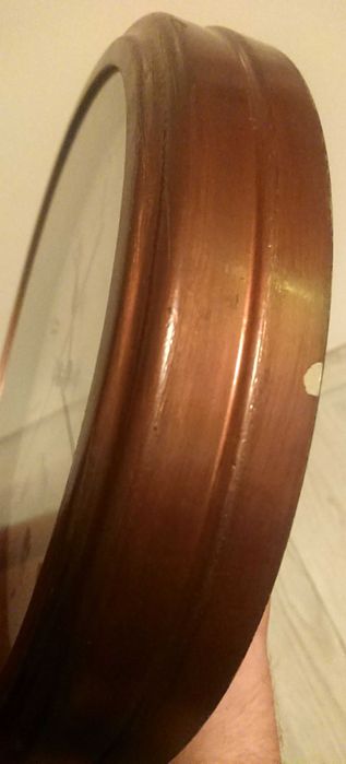 Zegar ścienny płynący Cichy Szkło Retro Old School Vintage Second 30cm