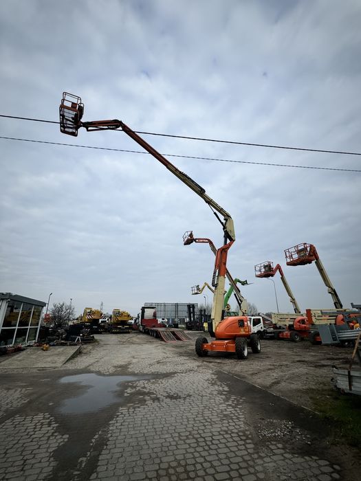 Wynajem podnosnika jlg 600 przegobowego teleskopowego wolnobieznego