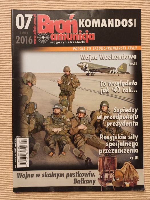 Magazyn Broń i Amunicja–Komandosi 07/2016 lipiec