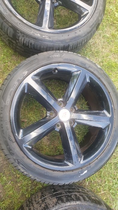 Audi a4 b8  Felgi Aluminiowe r18 S-line  Czarne ORYGINALNE a5