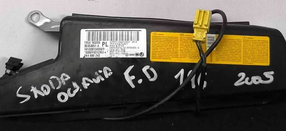 Airbag Banco Direito 1K4880242 - SKODA OCTAVIA II