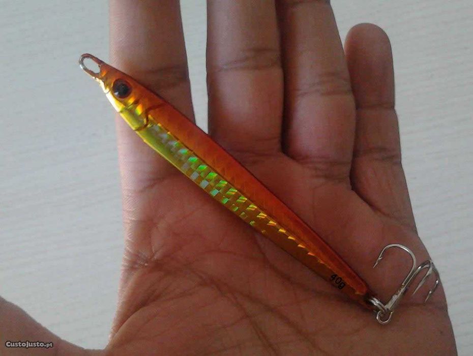 5 zagaias para pesca jig corrico 30 ou 40gr