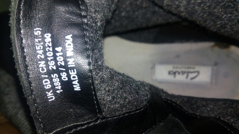 Женские демисизонные CLARKS.