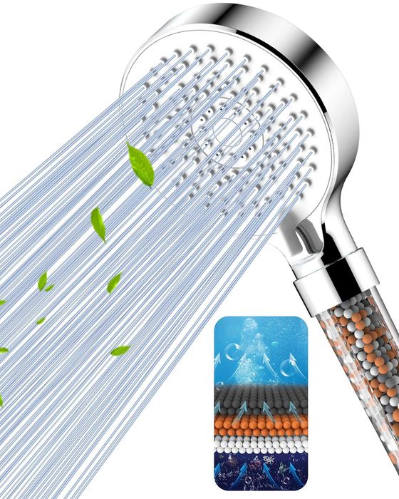 Słuchawka prysznicowa z FILTREM Magichome 5 rodzajów strumienia