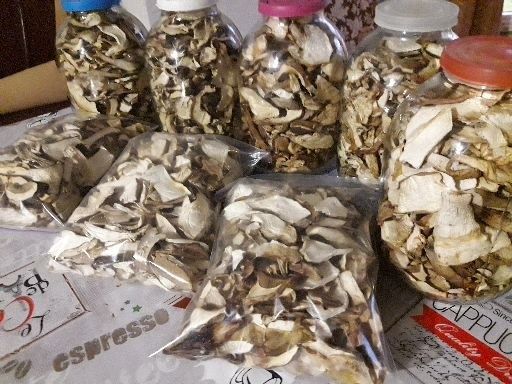 Гриби сушені, Грибочки