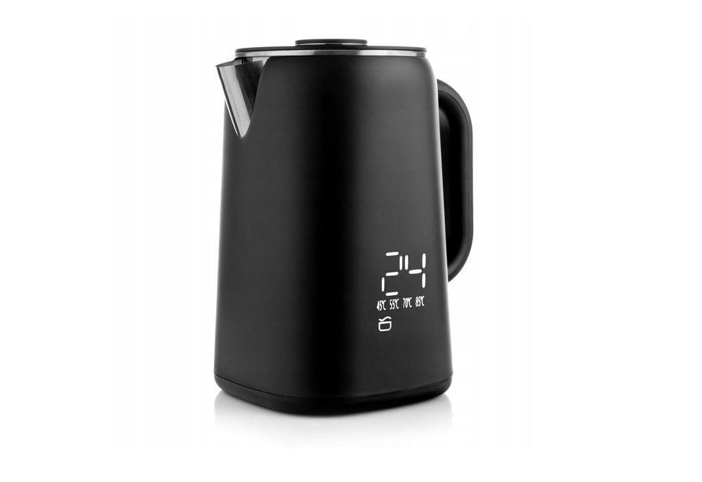 NOWOCZESNY czajnik elektryczny REGULOWANA temperatura wyświetlacz LCD