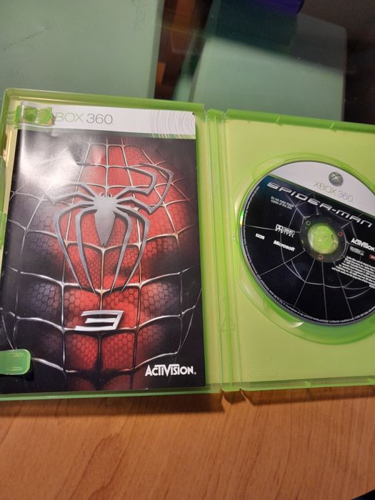 Spider-Man 3 .Okładka Pl.Stan idealny.X box 360
