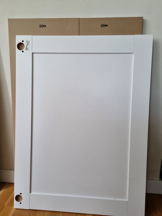 Fronty białe Ikea savedal 3 szt.
