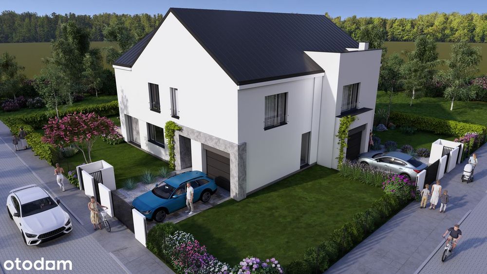 Działka inwestycyjna o pow. 865 m2 z projektem i PNB