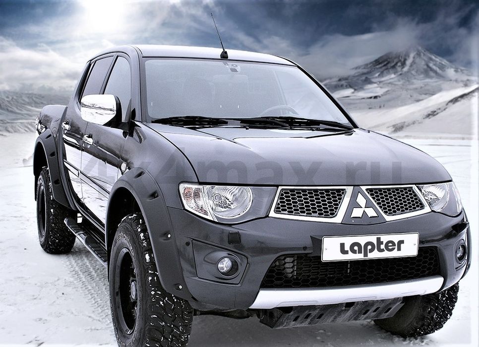MITSUBISHI L200 Силовые расширители арк later Лаптер. Арки л200