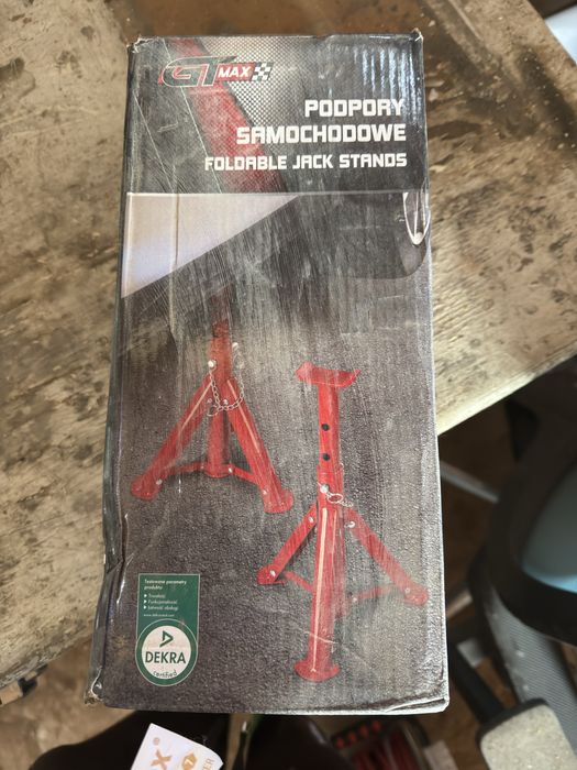 Podpory samochodowe 4 szt, udźwig 2t