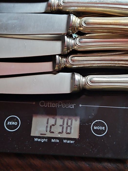 Набори ножів (24шт.),срібло 800*