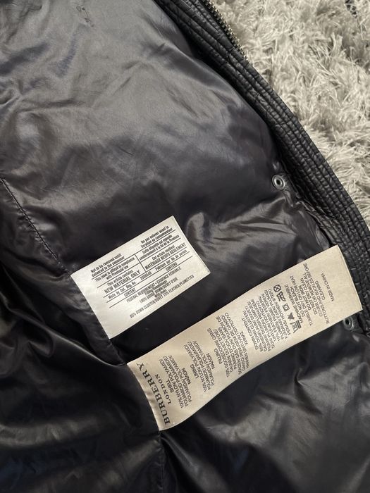 oryginalna kurtka puchowa pikowana Burberry London M