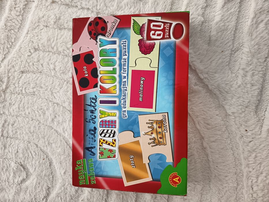 Nauka i zabawa Wzory i Kolory 60 puzzli