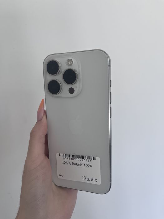RATY 0% iPhone 15 Pro 128 GB BATERIA 100% GWARANCJA 12 miesiecy !!!