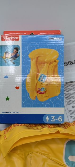 Детский надувной жилет Bestway 93515 «Fisher - Prise»,