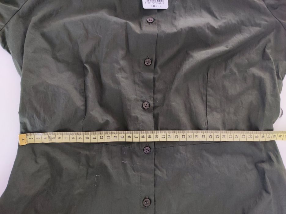 Sukienka w kolorze khaki -Mango- nowa