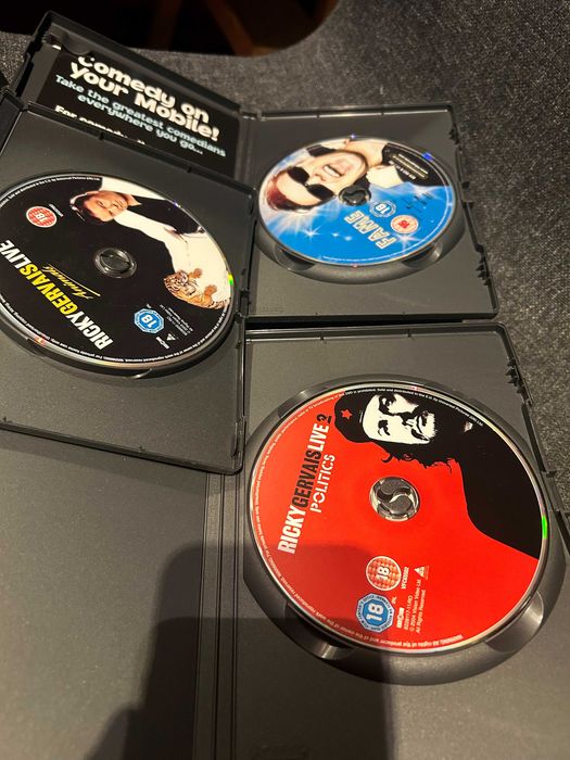 Ricky Gervais Live w wersji angielskiej - 3 DVD