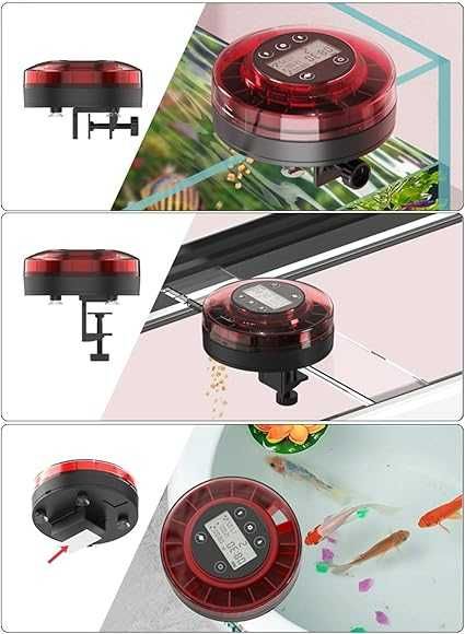 Comedouro, Alimentador Automático para Peixes "Feast 16"