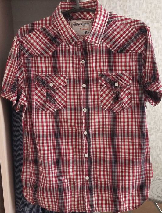 Чоловіча сорочка червона