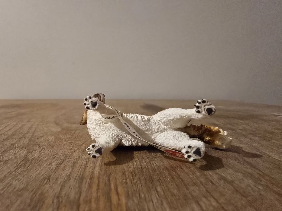 Schleich pies bernardyn figurka model wycofany z 2014 r.