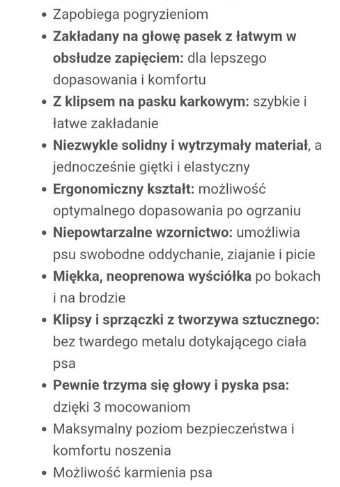 Kaganiec dla psa
