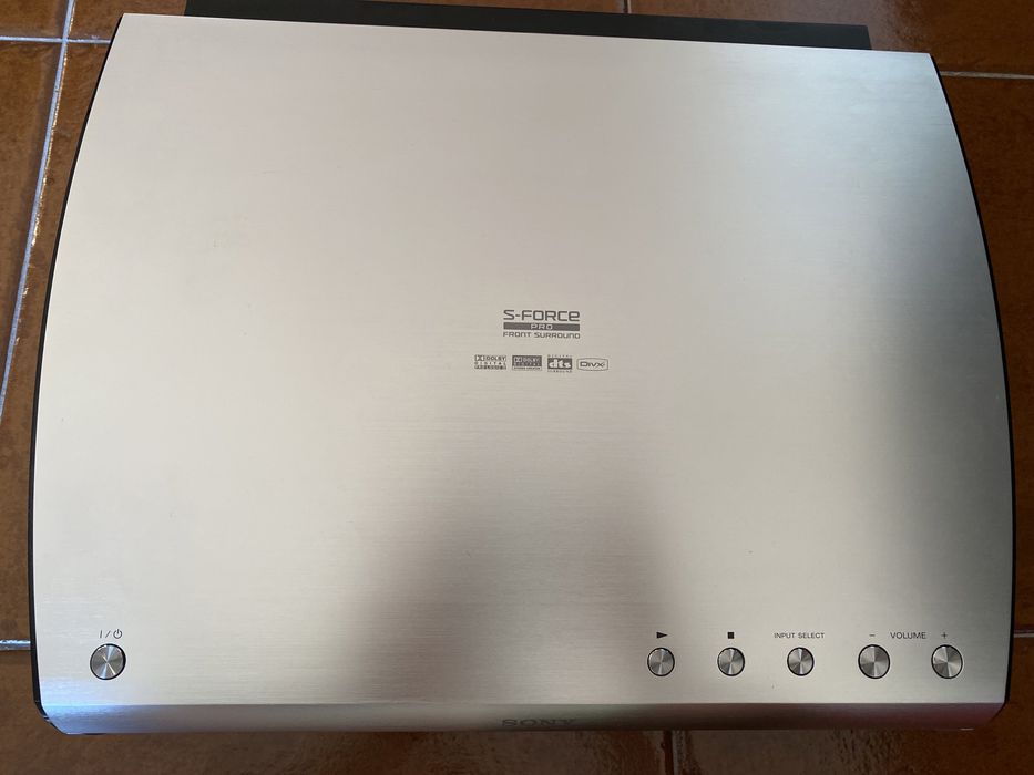 leitor dvd sony com conjunto de colunas de qualidade