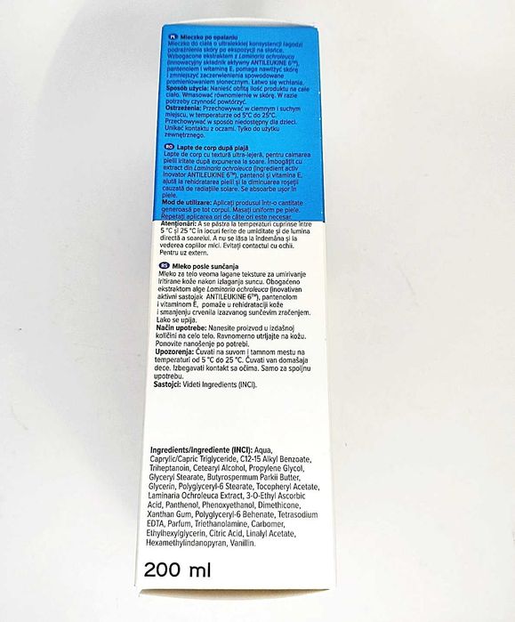 Mleczko Po Opalaniu z Pantenolem 200 ML