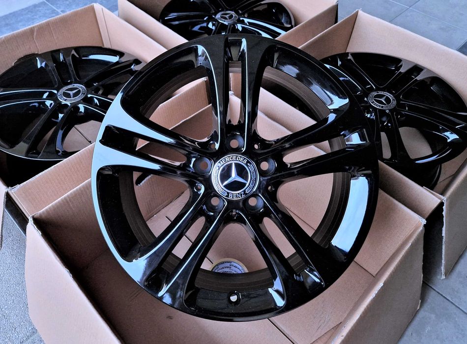 Alufelgi 17 Mercedes A B C CLA GLA V Vito Viano Czarne ! 5x112 807#