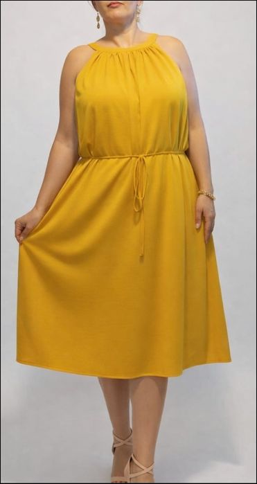 Sukienka damska długa stylowa L-XL