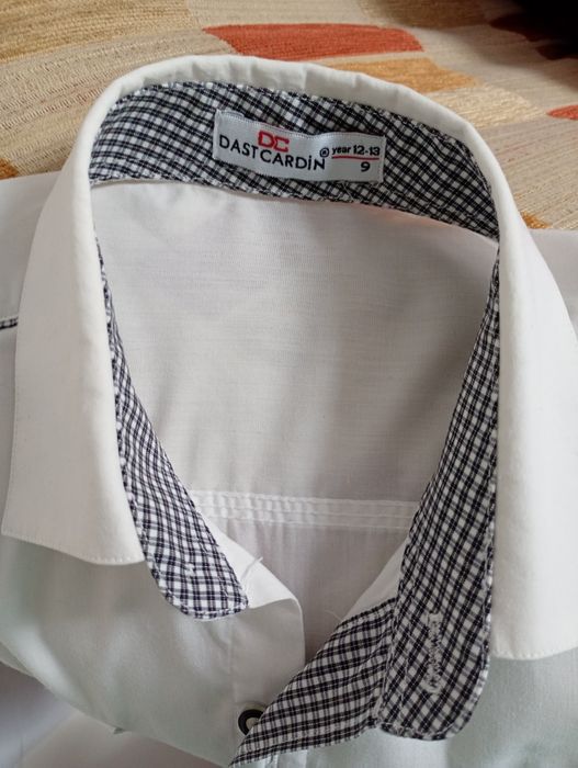 Koszula biała chłopiec 12-13 lat
