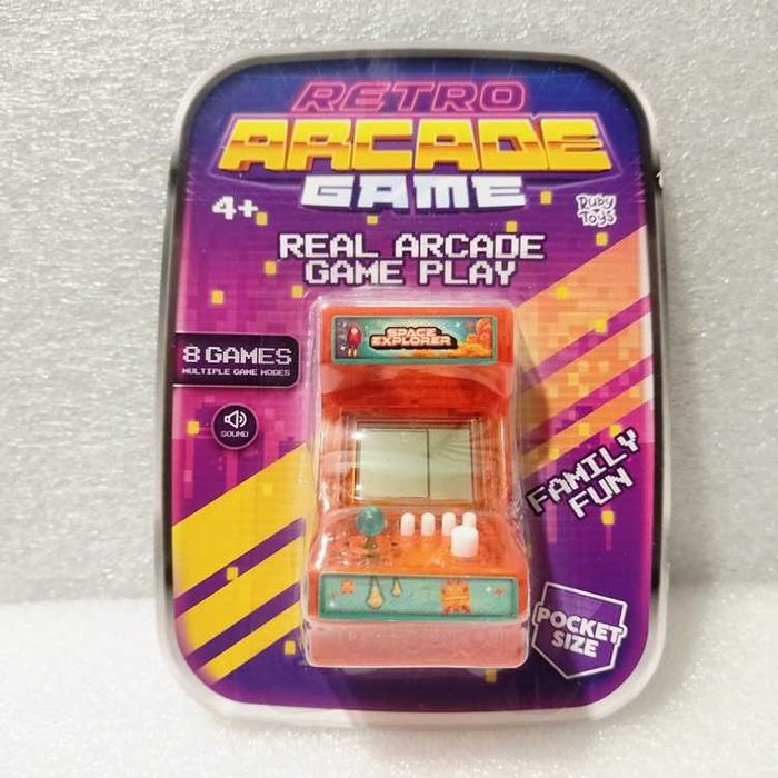 Consola mini retro arcade game com 8 jogos