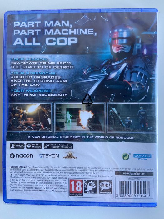 Robocop Rogue City Ps5