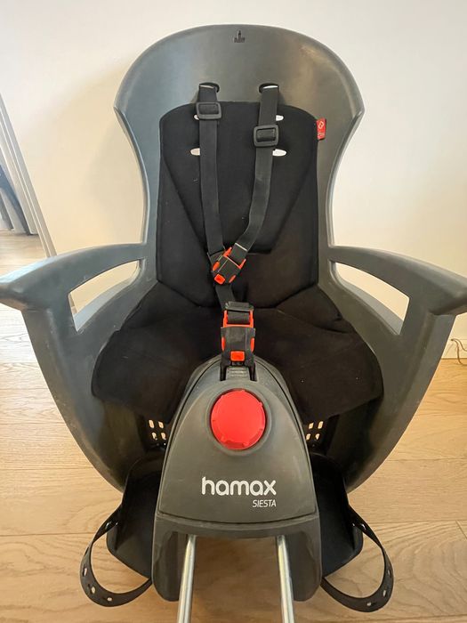 Fotelik rowerowy HAMAX Siesta black