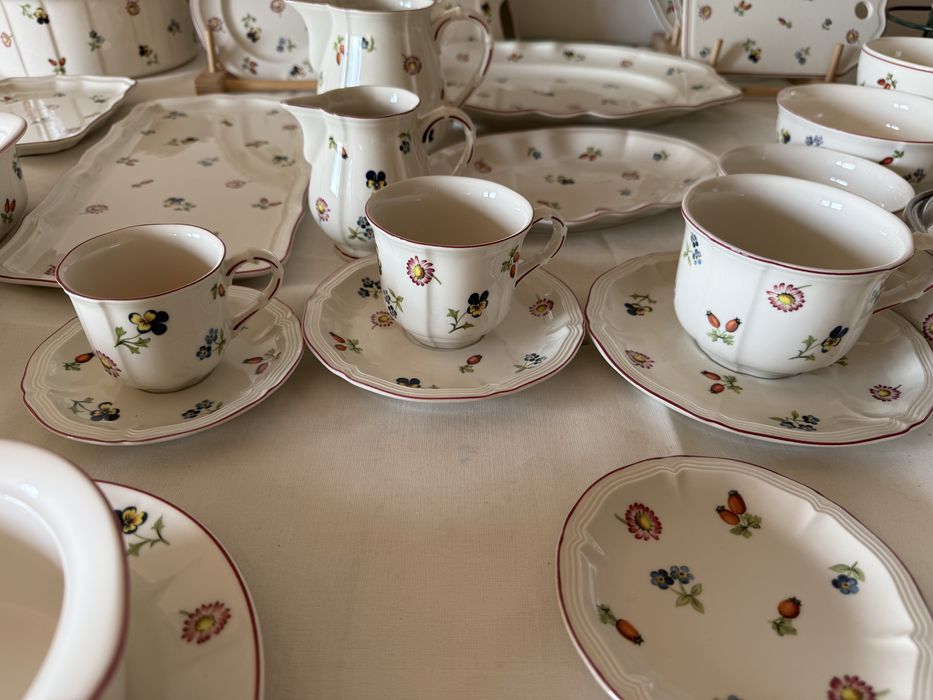 Сервіз вживаний поштучно колекція Petite Fleur V&B